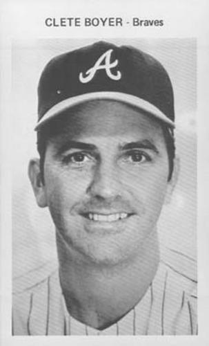 1969 Atlanta Braves Picture Pack #NNO Clete Boyer Front