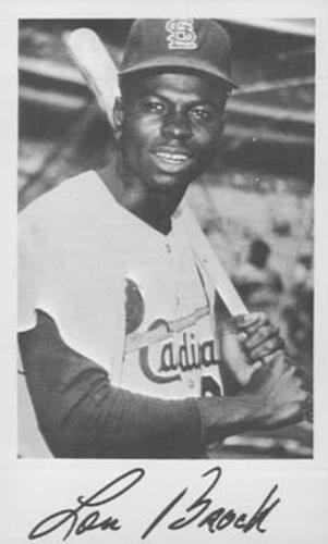 1969 St. Louis Cardinals Picture Pack #NNO Lou Brock Front