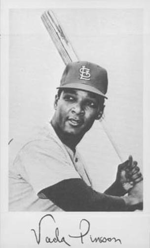 1969 St. Louis Cardinals Picture Pack #NNO Vada Pinson Front