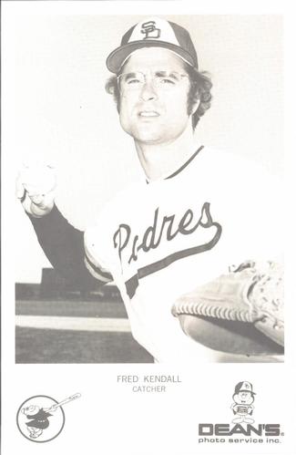1974 Dean's Photo Service San Diego Padres #16 Fred Kendall Front