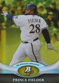 2011 Bowman Platinum - Gold #63 Prince Fielder Front