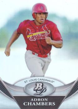 2011 Bowman Platinum - Prospects #BPP87 Adron Chambers Front