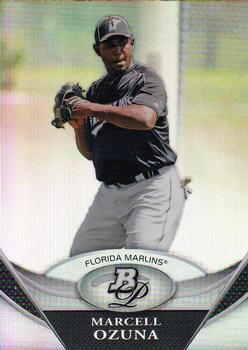 2011 Bowman Platinum - Prospects #BPP88 Marcell Ozuna Front