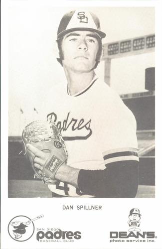 1976 Dean's Photo Service San Diego Padres #NNO Dan Spillner Front
