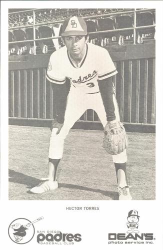 1976 Dean's Photo Service San Diego Padres #NNO Hector Torres Front