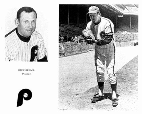 1970 Philadelphia Phillies 8x10 photos #NNO Dick Selma Front