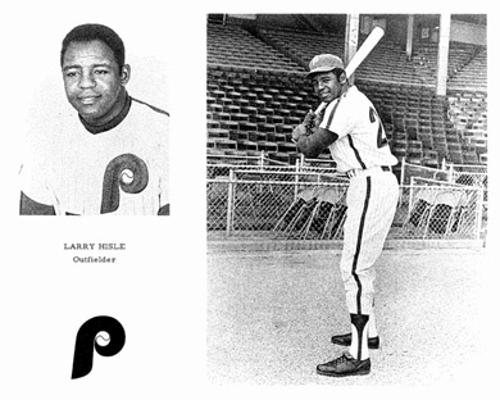 1970 Philadelphia Phillies 8x10 photos #NNO Larry Hisle Front
