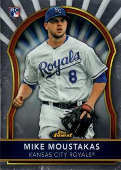 2011 Finest #98 Mike Moustakas Front