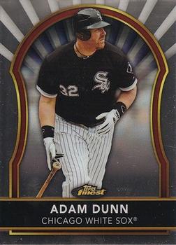 2011 Finest #31 Adam Dunn Front