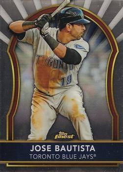2011 Finest #41 Jose Bautista Front
