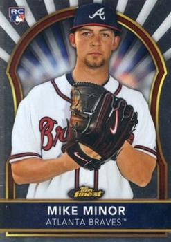 2011 Finest #68 Mike Minor Front
