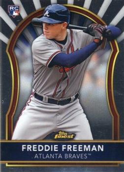 2011 Finest #72 Freddie Freeman Front