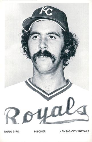 1977 Kansas City Royals Photocards #NNO Doug Bird Front