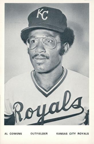 1977 Kansas City Royals Photocards #NNO Al Cowens Front