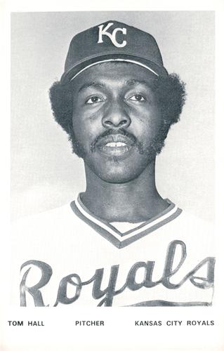 1977 Kansas City Royals Photocards #NNO Tom Hall Front