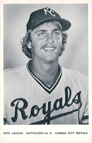 1977 Kansas City Royals Photocards #NNO Pete LaCock Front