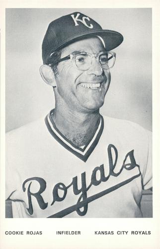 1977 Kansas City Royals Photocards #NNO Cookie Rojas Front