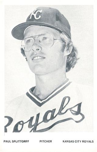 1977 Kansas City Royals Photocards #NNO Paul Splittorff Front