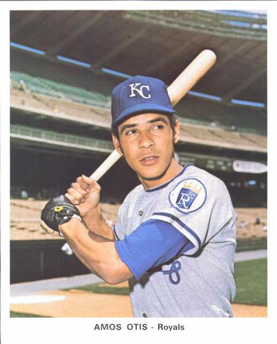 1972 Kansas City Royals Color Picture Pack #NNO Amos Otis Front