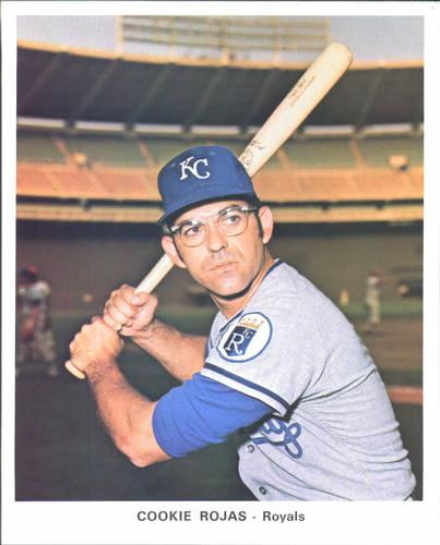 1972 Kansas City Royals Color Picture Pack #NNO Cookie Rojas Front