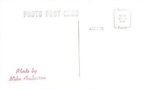 1969 Mike Andersen Postcards #NNO Sal Bando Back