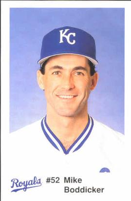 1991 Kansas City Royals Police #NNO Mike Boddicker Front