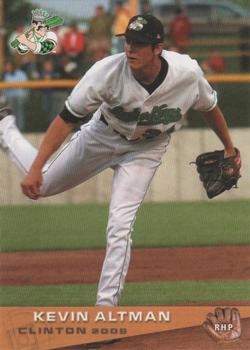 2006 Grandstand Clinton LumberKings #NNO Kevin Altman Front