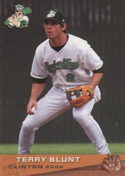 2006 Grandstand Clinton LumberKings #NNO Terry Blunt Front