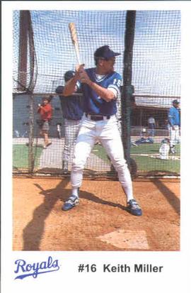 1992 Kansas City Royals Police #NNO Keith Miller Front