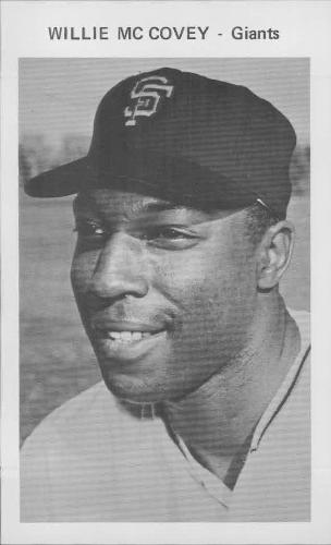 1970 San Francisco Giants Picture Pack #NNO Willie McCovey Front