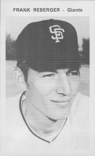 1970 San Francisco Giants Picture Pack #NNO Frank Reberger Front