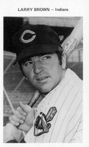 1970 Cleveland Indians Picture Pack #NNO Larry Brown Front