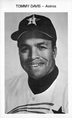 1970 Houston Astros Picture Pack #NNO Tommy Davis Front