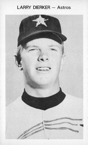 1970 Houston Astros Picture Pack #NNO Larry Dierker Front