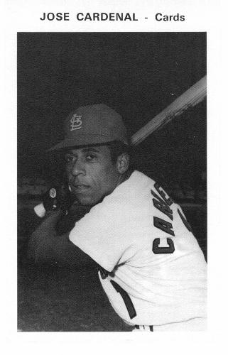 1970 St. Louis Cardinals Picture Pack #NNO Jose Cardenal Front