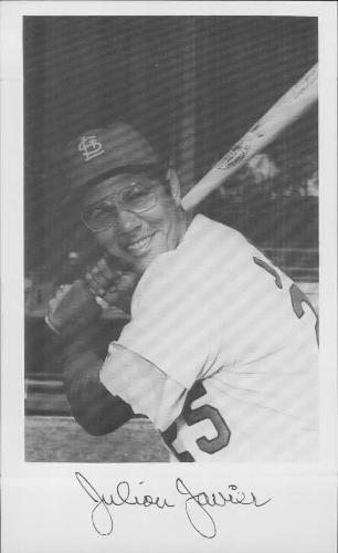 1970 St. Louis Cardinals Picture Pack #NNO Julian Javier Front