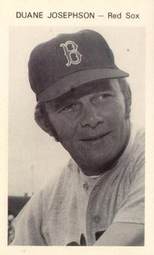 1970 Boston Red Sox Picture Pack #NNO Duane Josephson Front