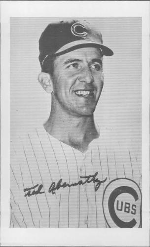 1970 Chicago Cubs Picture Pack #NNO Ted Abernathy Front