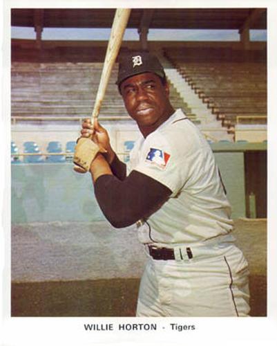 1971 Detroit Tigers Color Picture Pack A #NNO Willie Horton Front