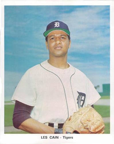 1971 Detroit Tigers Color Picture Pack B #NNO Les Cain Front
