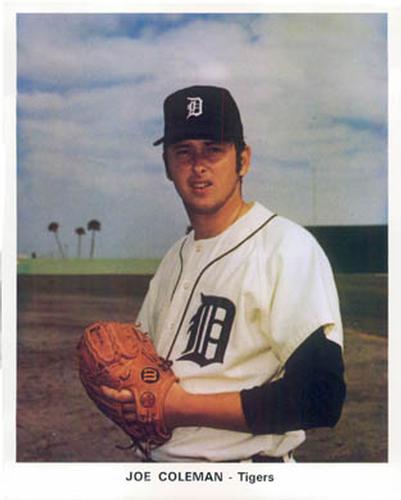 1971 Detroit Tigers Color Picture Pack B #NNO Joe Coleman Front