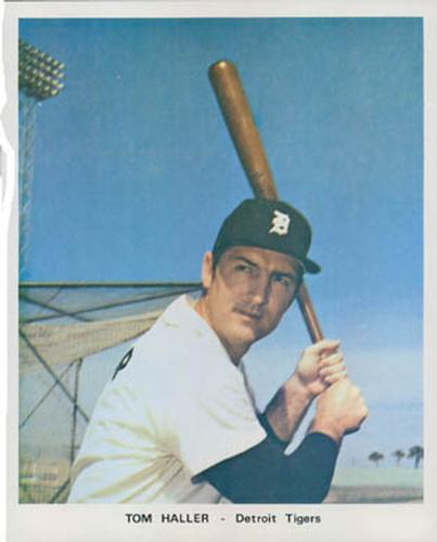 1972 Detroit Tigers Color Picture Pack A #NNO Tom Haller Front