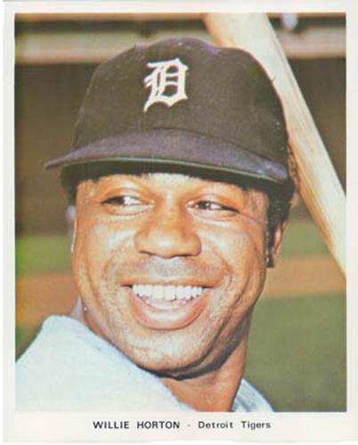 1972 Detroit Tigers Color Picture Pack A #NNO Willie Horton Front