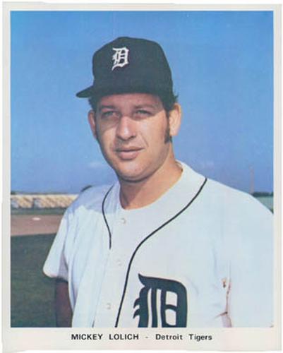 1972 Detroit Tigers Color Picture Pack A #NNO Mickey Lolich Front
