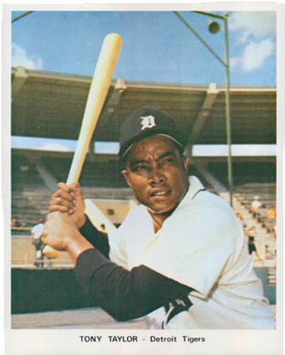 1972 Detroit Tigers Color Picture Pack B #NNO Tony Taylor Front