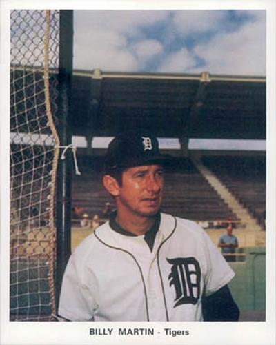 1973 Detroit Tigers Picture Pack A #NNO Billy Martin Front