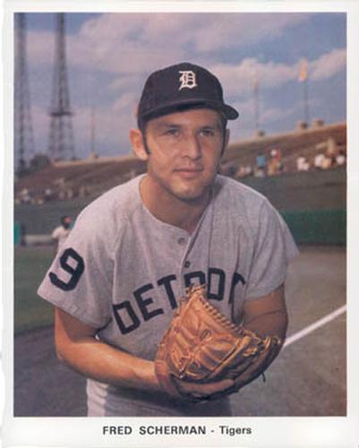 1973 Detroit Tigers Picture Pack B #NNO Fred Scherman Front