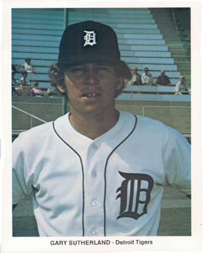 1974 Detroit Tigers Picture Pack A #NNO Gary Sutherland Front