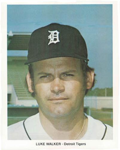 1974 Detroit Tigers Picture Pack A #NNO Luke Walker Front