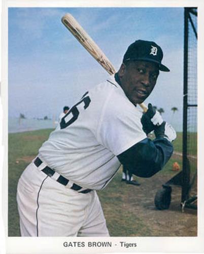 1974 Detroit Tigers Picture Pack B #NNO Gates Brown Front